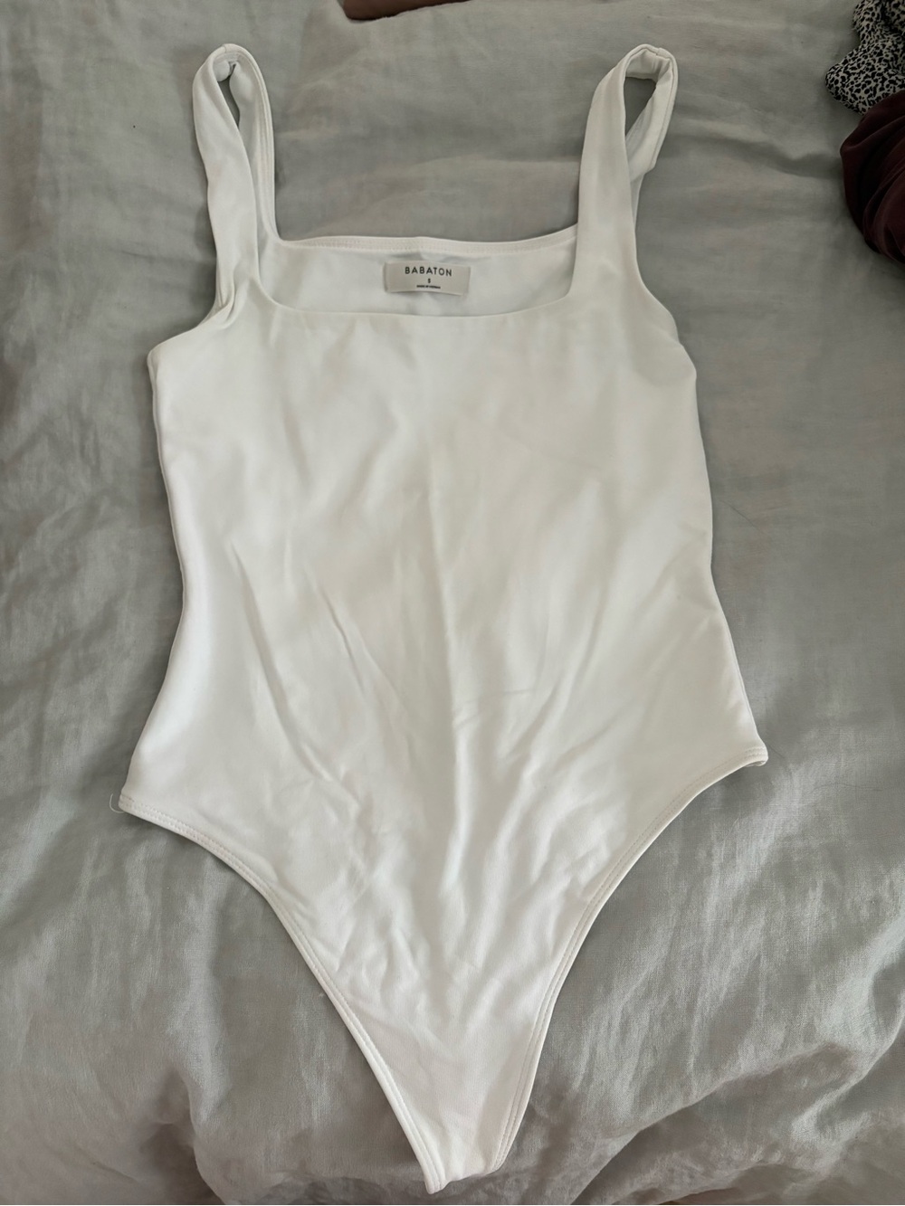 Babaton White bodysuit